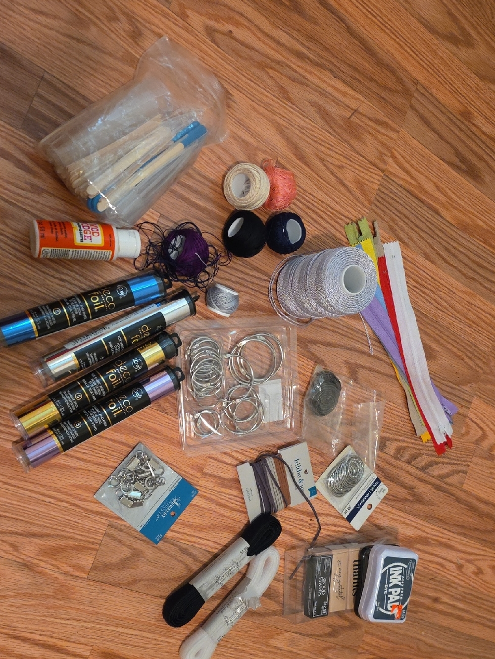 Assorted Arts Craft Sewing Supplies